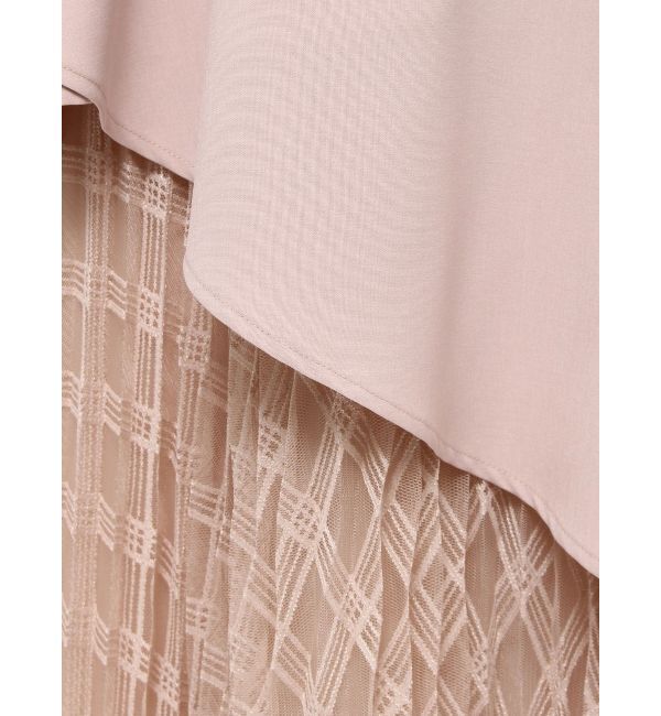 dazzlin「アシメティアードプリーツスカート」|スカート|