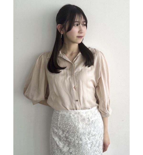 dazzlin「【藤井サチコラボ】マーガレットフラワータイトスカート」|スカート|