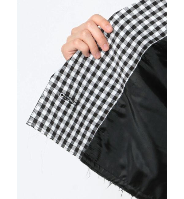 EMODA「クロップドスーツジャケット」|テーラードジャケット|