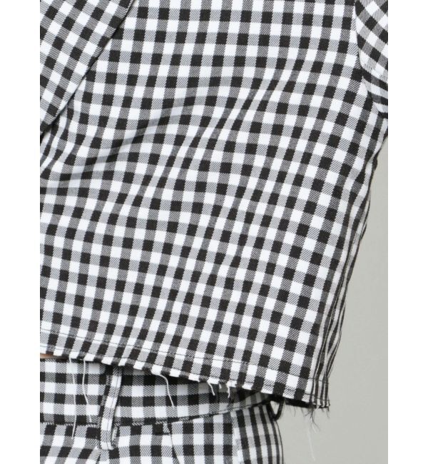 EMODA「クロップドスーツジャケット」|テーラードジャケット|