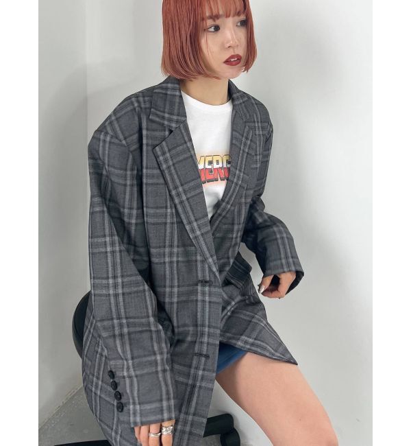EMODA「ボクシーオーバージャケット」|テーラードジャケット|