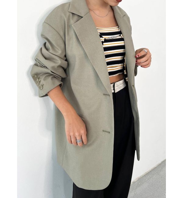 EMODA「ボクシーオーバージャケット」|テーラードジャケット|