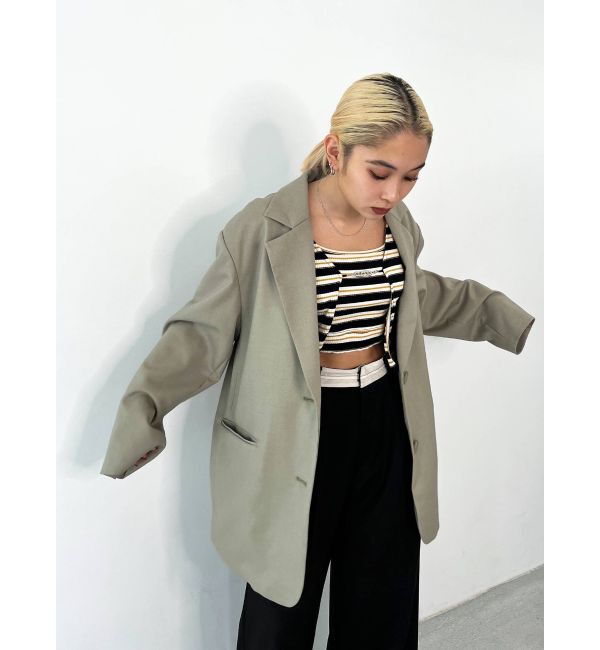 EMODA「ボクシーオーバージャケット」|テーラードジャケット|