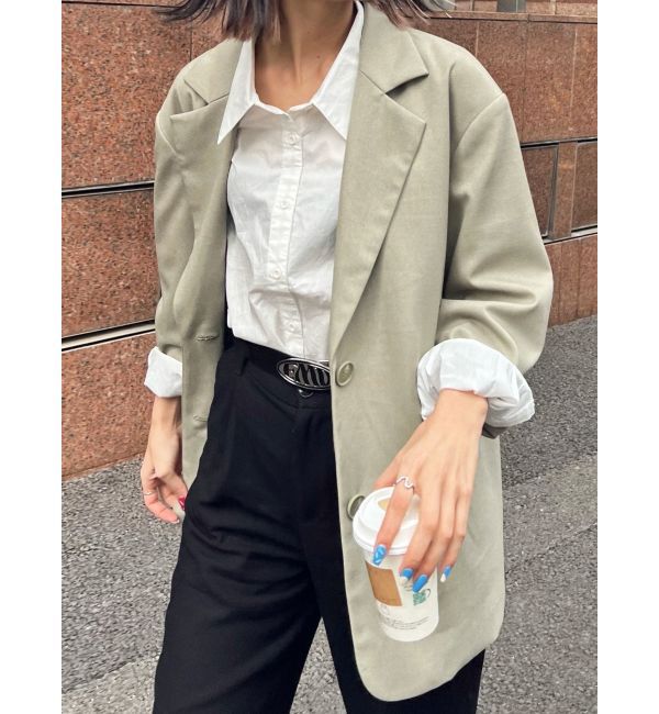 EMODA「ボクシーオーバージャケット」|テーラードジャケット|