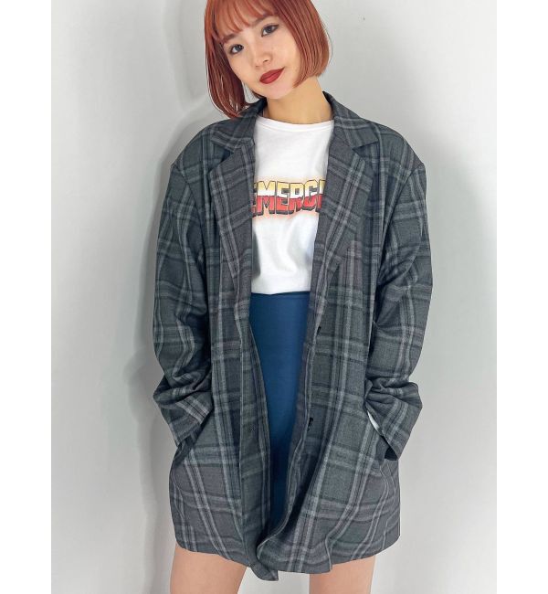 EMODA「ボクシーオーバージャケット」|テーラードジャケット|