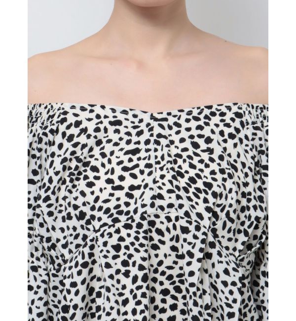 EMODA「ギャザー2WAYデコルテトップ」|Tシャツ・カットソー|