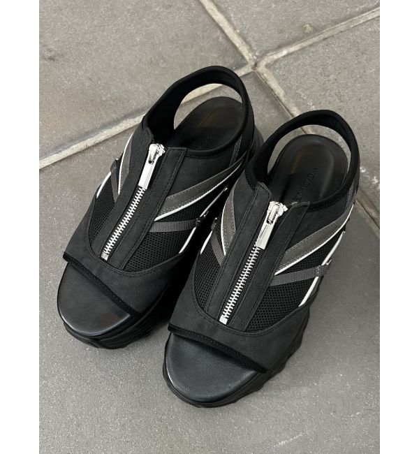 EMODA「フロントジップスニーカーサンダル」|サンダル|