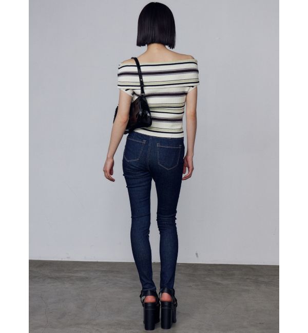 EMODA「【ELDER】モンスターハイウエストデニム」|デニム|