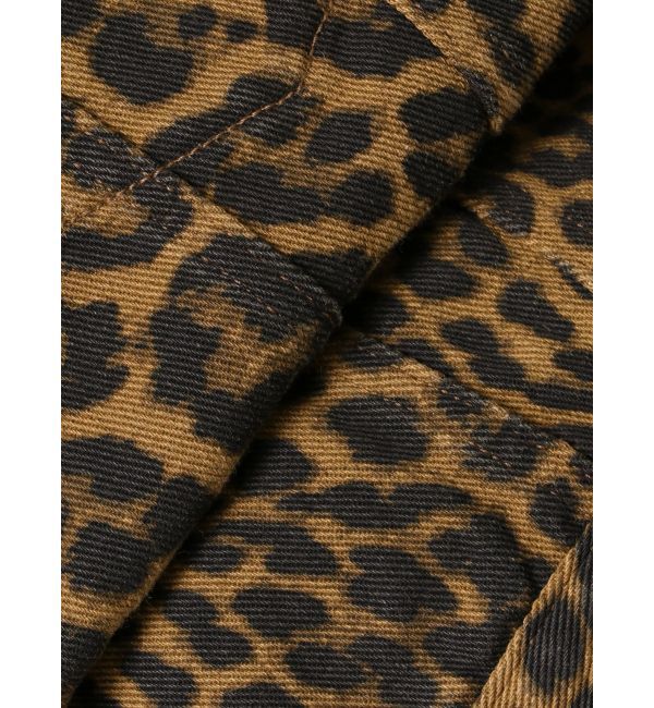 EMODA「オーバーポケットレオパードブルゾン」|ブルゾン・スタジャン|