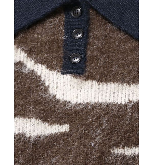 EMODA「アートゼブラカラーニット」|ニット・セーター|