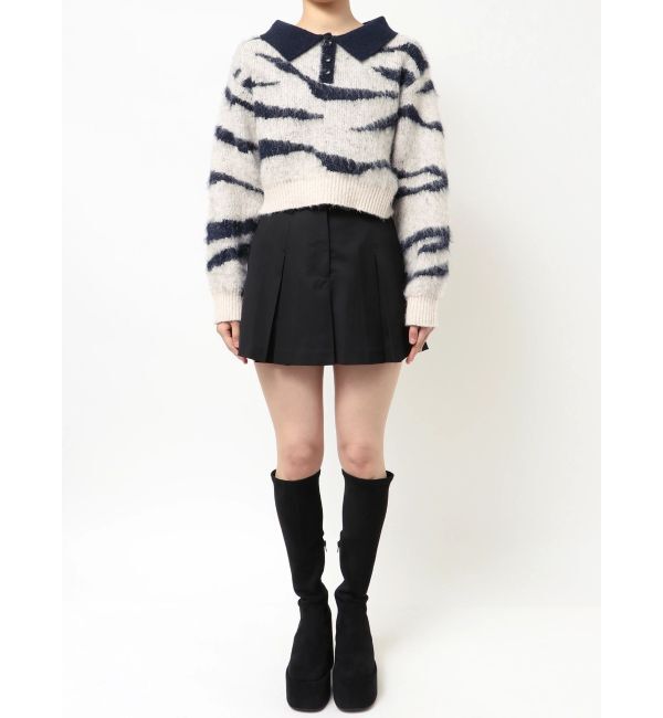 EMODA「アートゼブラカラーニット」|ニット・セーター|
