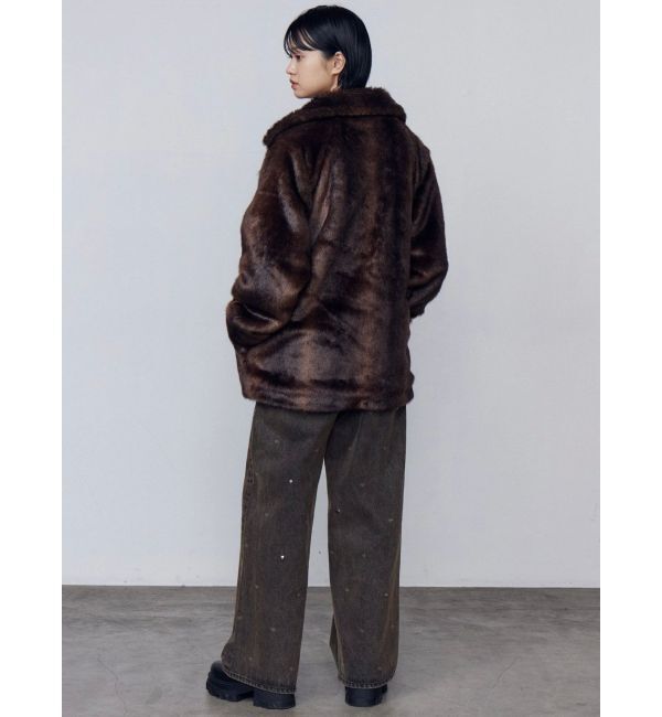 EMODA「ハートドットルーズジーンズ」|デニム|