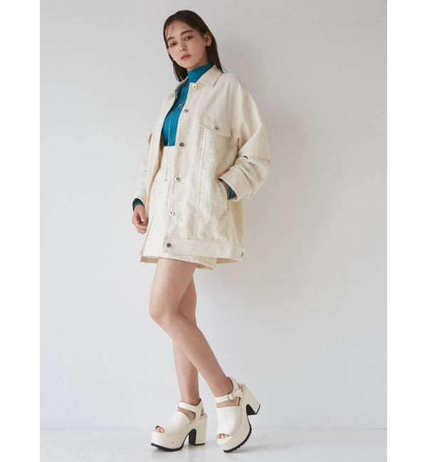 MURUA「ツイードタックショートパンツ【セットアップ着用可】」|その他|