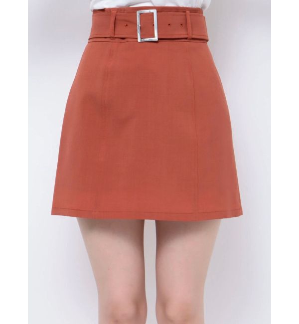 MURUA「ワイドベルトミニスカート」|スカート|