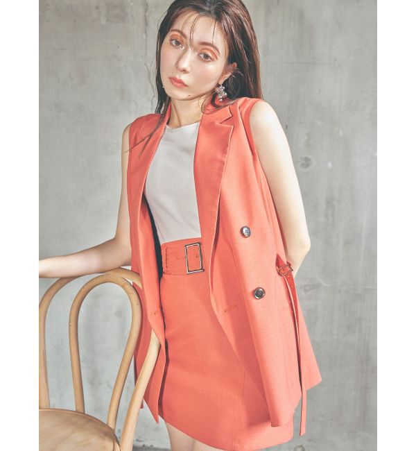 MURUA「ワイドベルトミニスカート」|スカート|