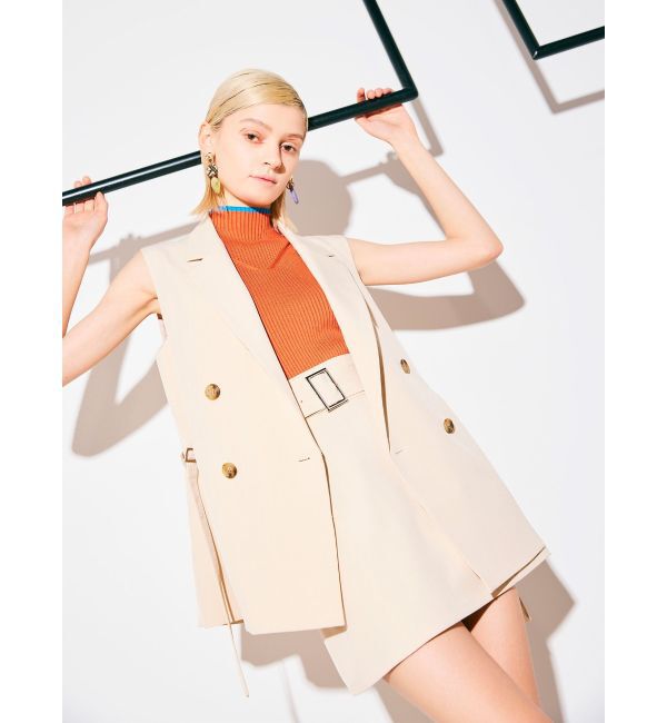 MURUA「ワイドベルトミニスカート」|スカート|