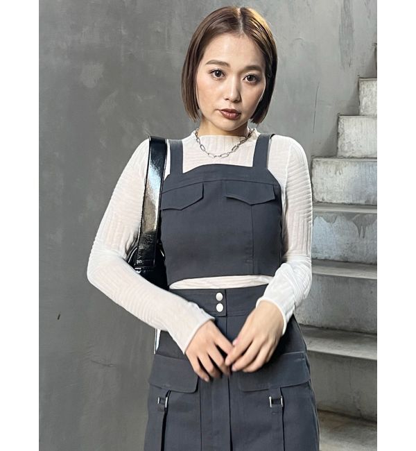 MURUA「ランダムパターンシアーニット」|ニット・セーター|