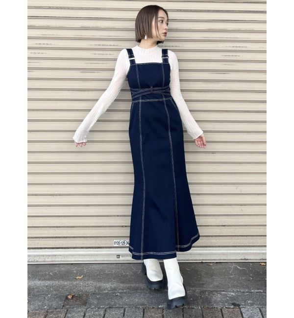 MURUA「ランダムパターンシアーニット」|ニット・セーター|