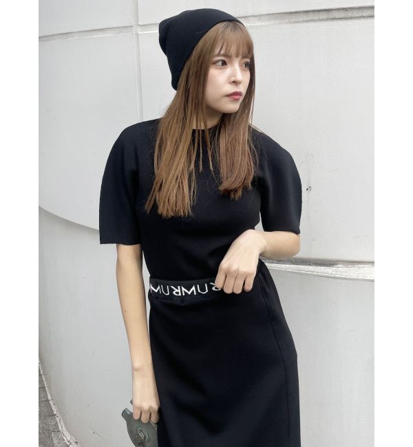 MURUA「スポンジングロゴミニスカート」|スカート|