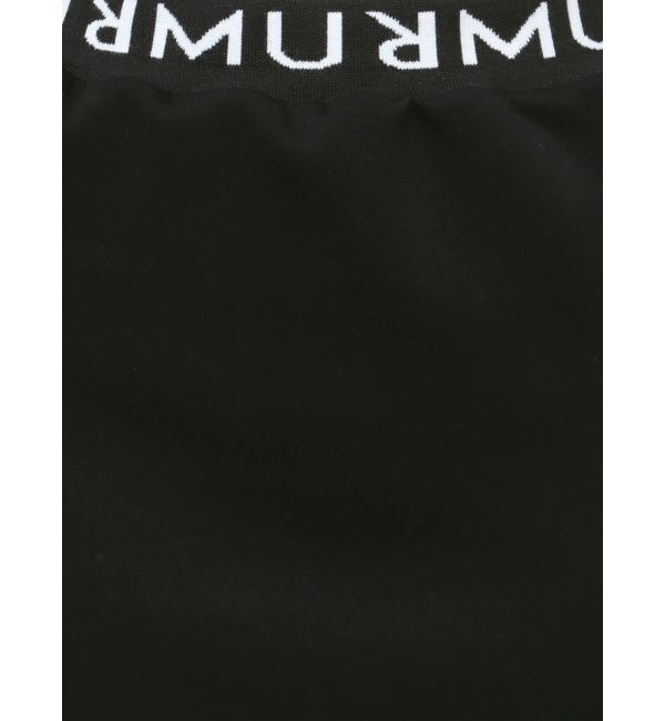 MURUA「スポンジングロゴミニスカート」|スカート|