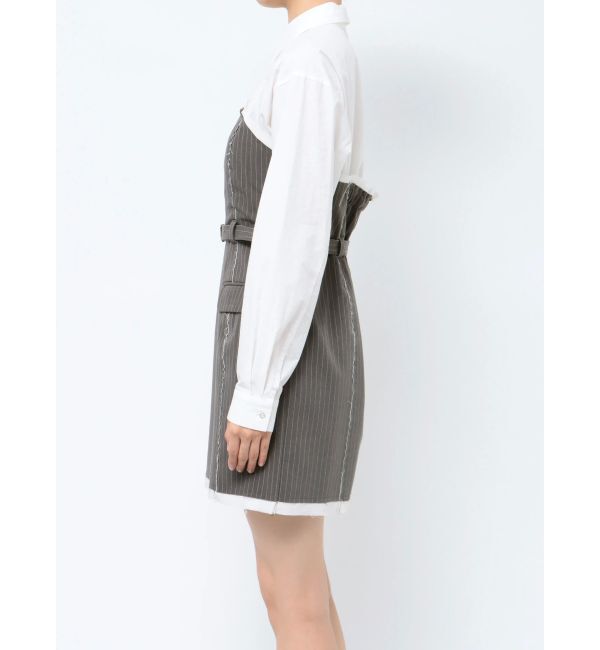MURUA「シャツドッキングミニワンピース」|ワンピース|
