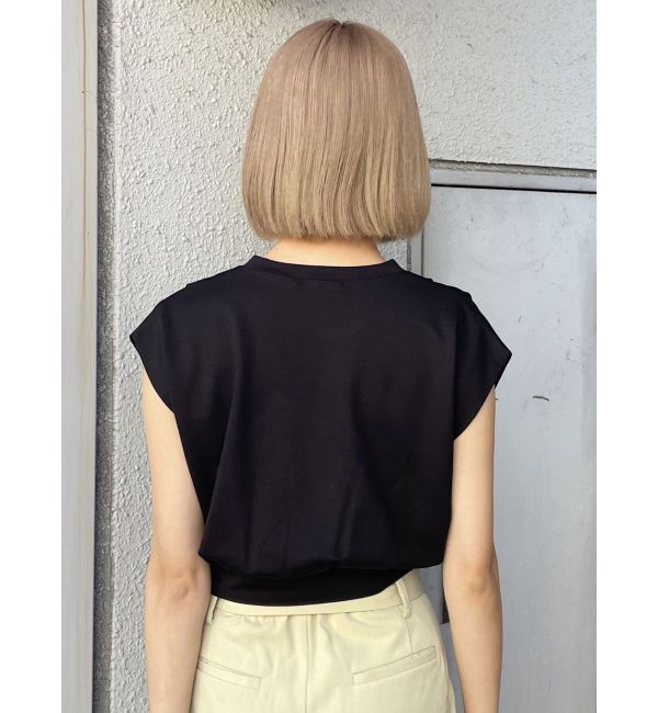 MURUA「タックワイドショルダートップス」|Tシャツ・カットソー|