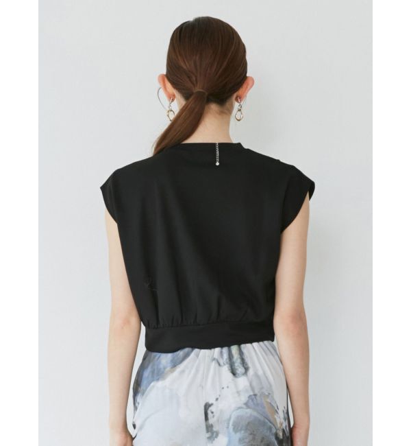 MURUA「タックワイドショルダートップス」|Tシャツ・カットソー|