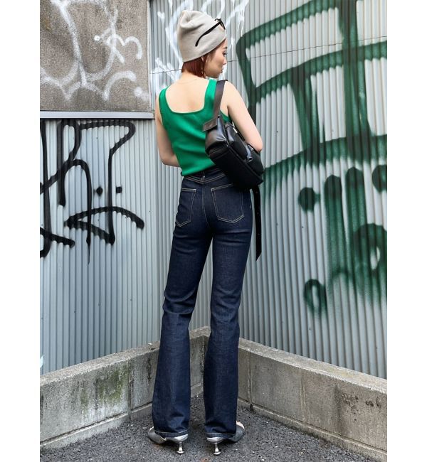 MURUA「ハイウエストヴィンテージフレアデニム」|デニム|