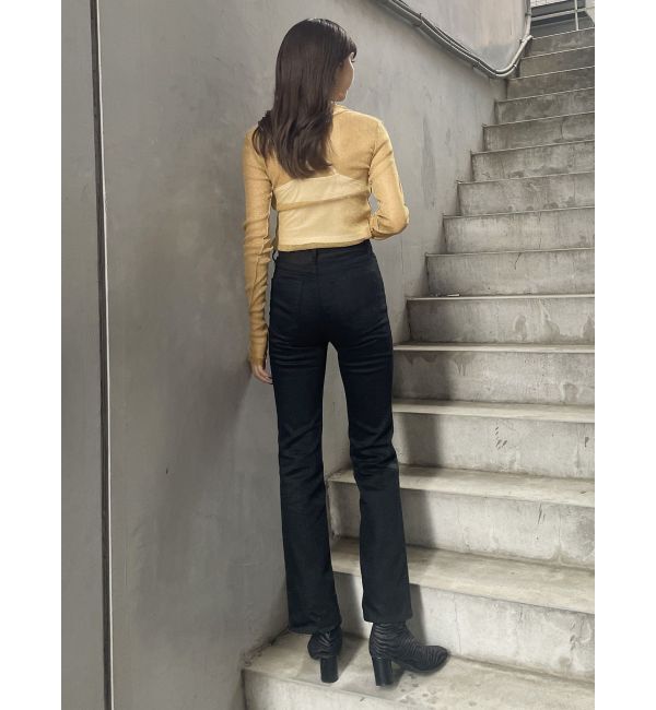 MURUA「ハイウエストヴィンテージフレアデニム」|デニム|