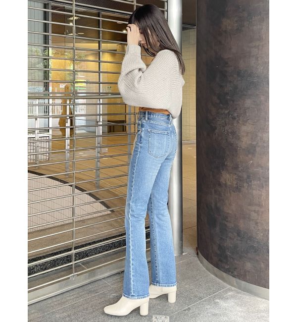 MURUA「ハイウエストヴィンテージフレアデニム」|デニム|