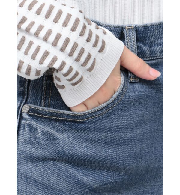 MURUA「ハイウエストヴィンテージフレアデニム」|デニム|