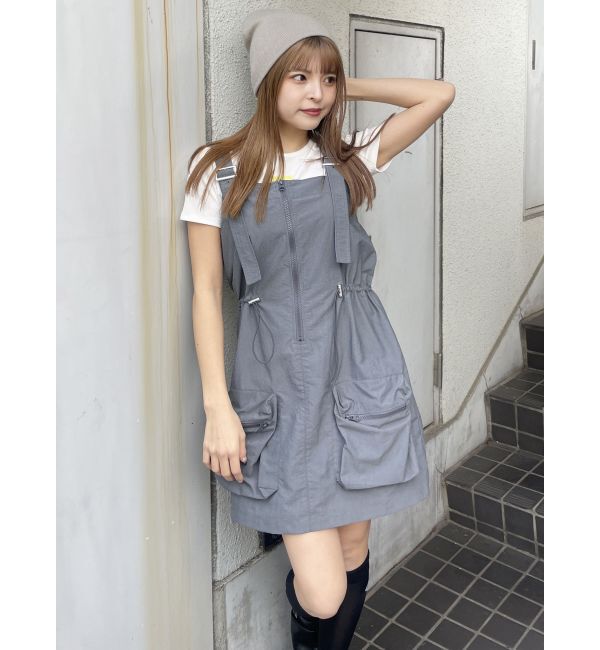 MURUA「カーゴベアミニワンピース」|ワンピース|