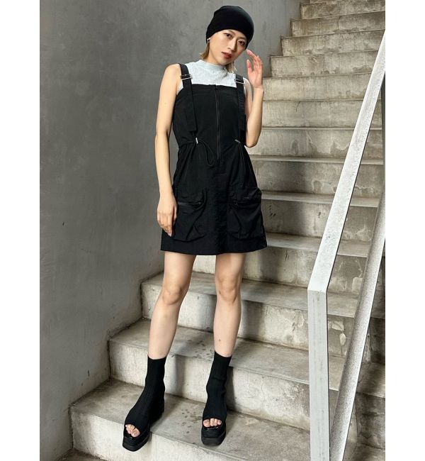 MURUA「カーゴベアミニワンピース」|ワンピース|