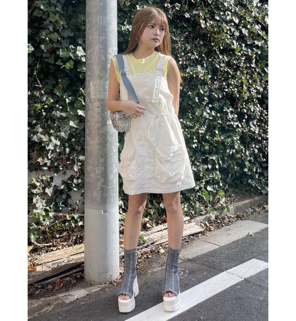 MURUA「カーゴベアミニワンピース」|ワンピース|