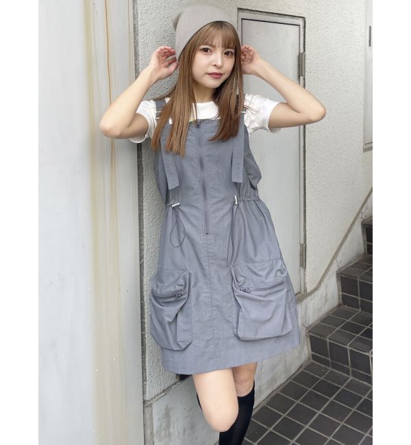 MURUA「カーゴベアミニワンピース」|ワンピース|