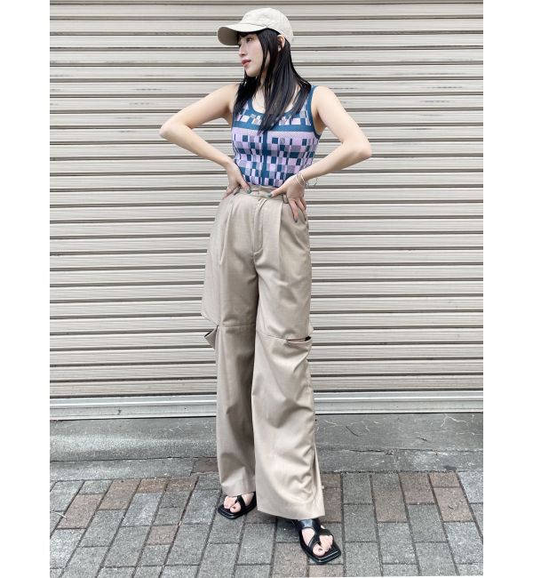 MURUA「ジオメタンクトップ」|タンクトップ|