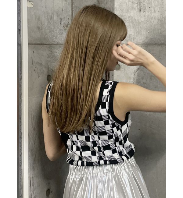 MURUA「ジオメタンクトップ」|タンクトップ|