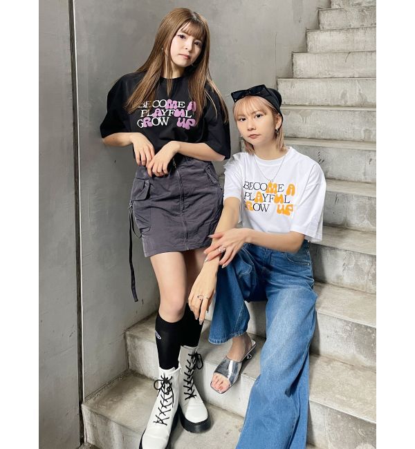 MURUA「【MURUA/PUMA】ハイドメッセージTシャツ」|Tシャツ・カットソー|