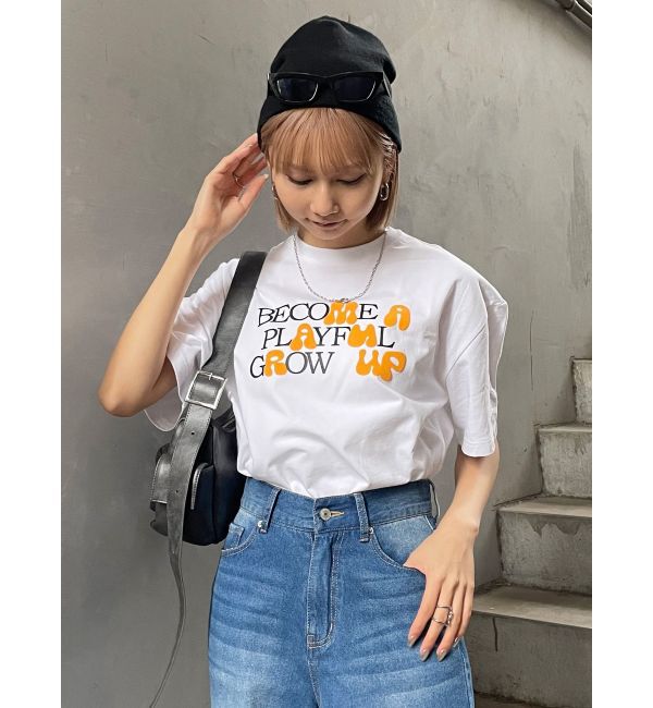 MURUA「【MURUA/PUMA】ハイドメッセージTシャツ」|Tシャツ・カットソー|