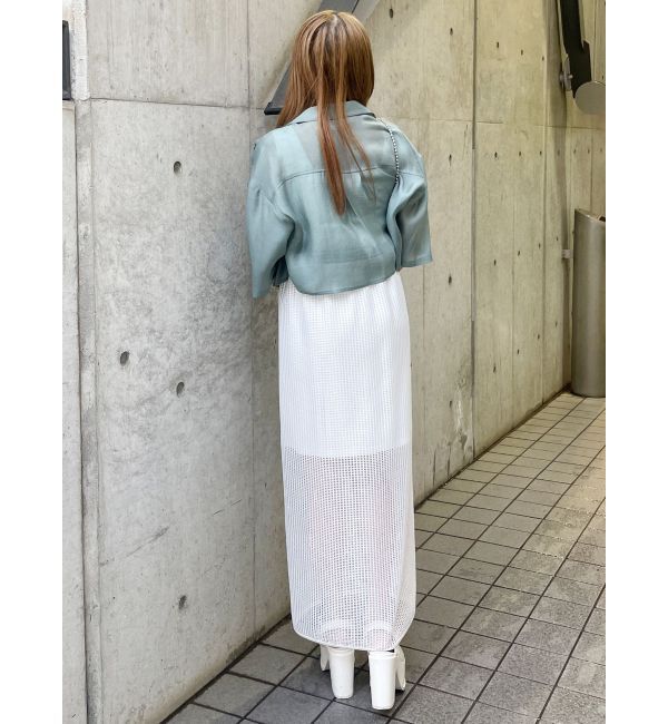 MURUA「シースルーメッシュスカート」|スカート|