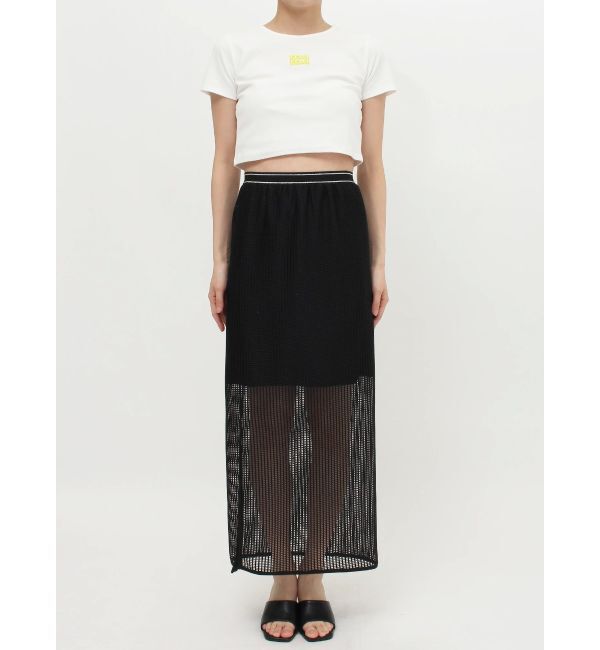 MURUA「シースルーメッシュスカート」|スカート|