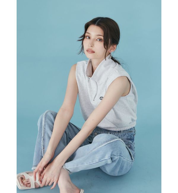 MURUA「スカートレイヤードデニム」|デニム|