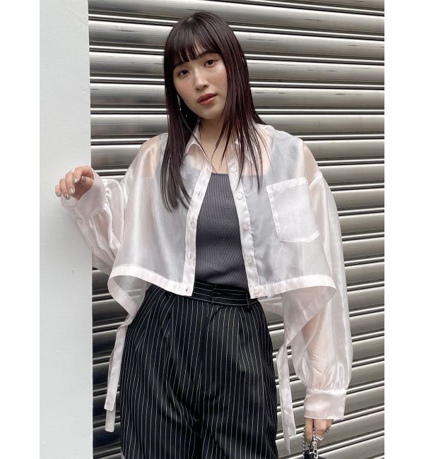 MURUA「ヘムドロストシアーシャツ」|シャツ・ブラウス|