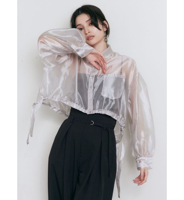 MURUA「ヘムドロストシアーシャツ」|シャツ・ブラウス|