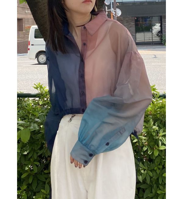 MURUA「ヘムドロストシアーシャツ」|シャツ・ブラウス|