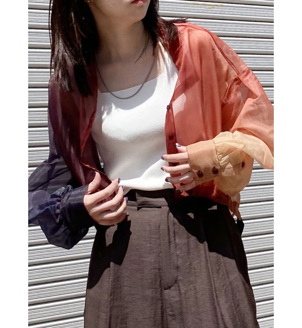 MURUA「ヘムドロストシアーシャツ」|シャツ・ブラウス|