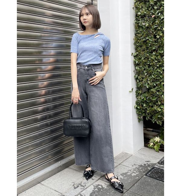 MURUA「ツイストワンショルニット」|ニット・セーター|