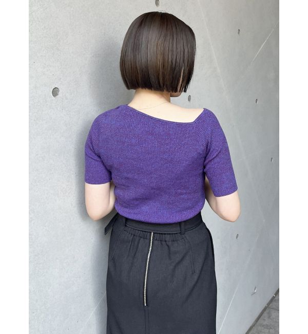 MURUA「ツイストワンショルニット」|ニット・セーター|