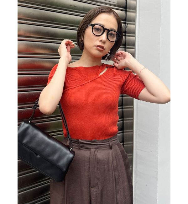 MURUA「ツイストワンショルニット」|ニット・セーター|