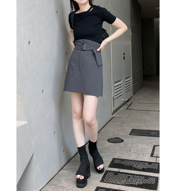 MURUA「ツイストワンショルニット」|ニット・セーター|